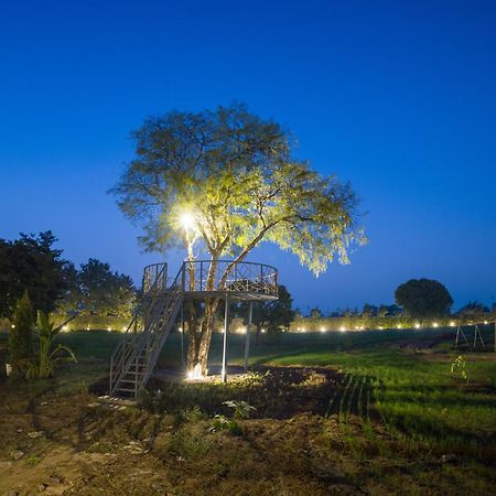 Elivaas Hidden Oasis 4Bhk With Pool, Mud House & Container House Villa Dhauj Bagian luar foto