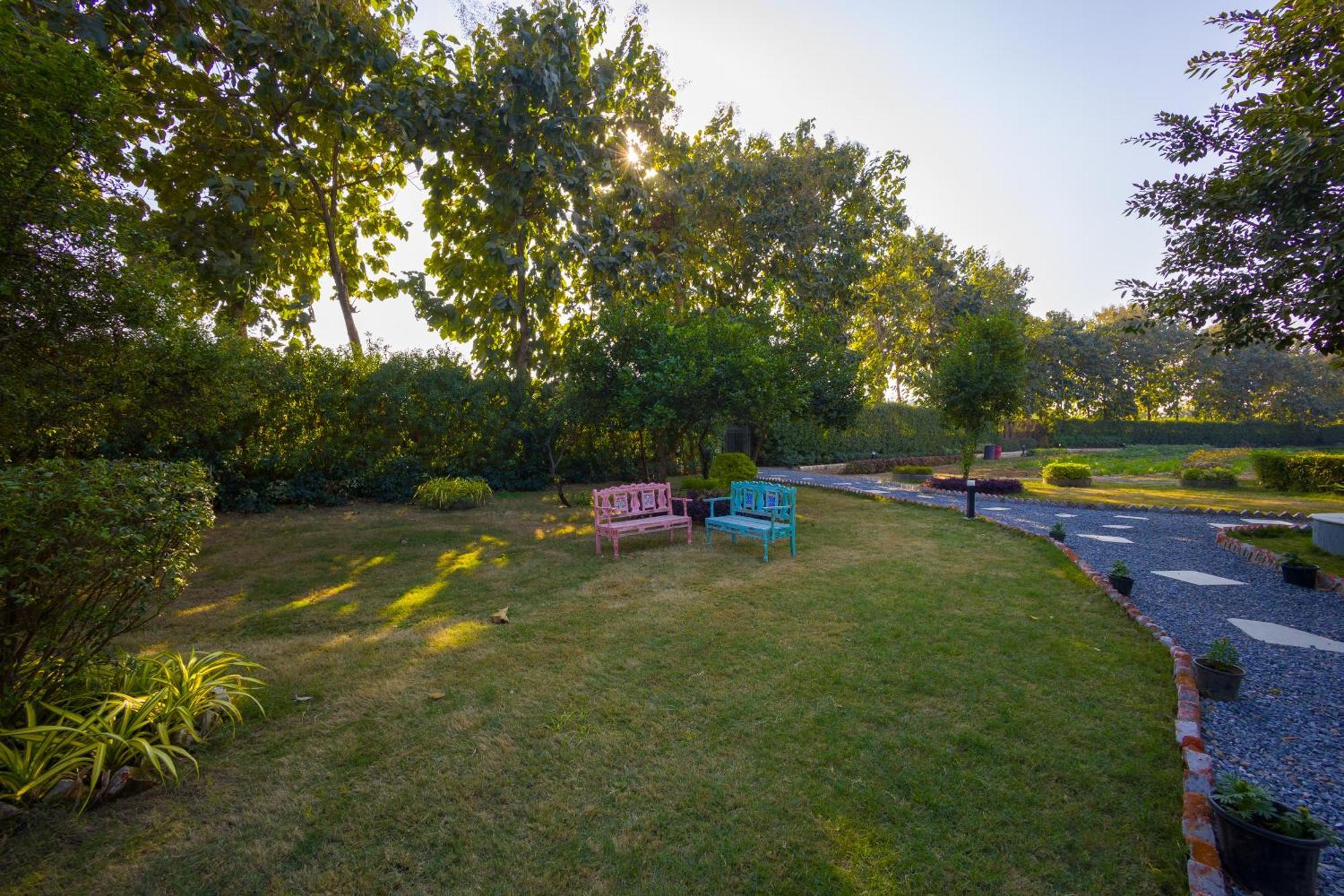 Elivaas Hidden Oasis 4Bhk With Pool, Mud House & Container House Villa Dhauj Bagian luar foto